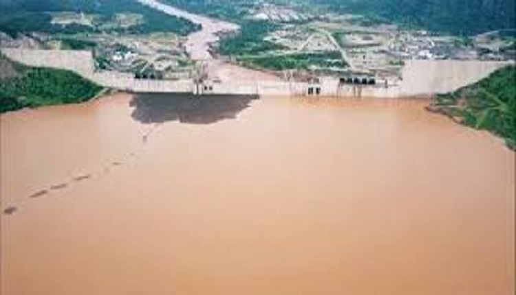 The Grand Ethiopian Renaissance Dam or GERD.